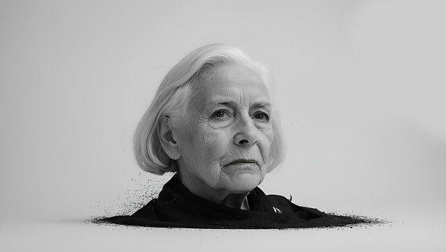 Free ai generated woman senior illustration