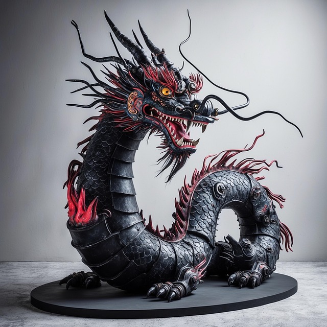 Ai Generert, Drage, Statue
