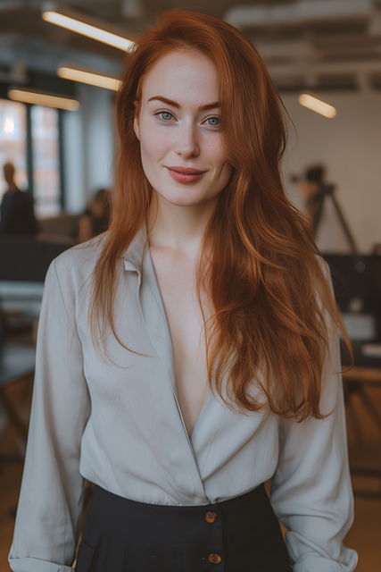 Free ai generated woman model illustration