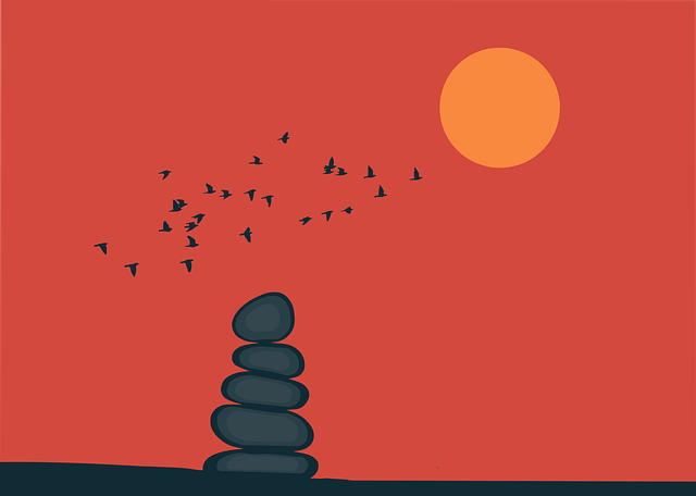 Free balance zen stones vector