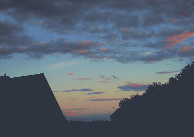 Sonnenuntergang, Landschaft, Natur