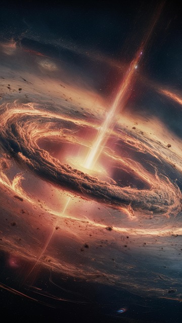 Free ai generated space galaxy illustration