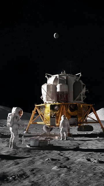 Free ai generated astronaut space illustration