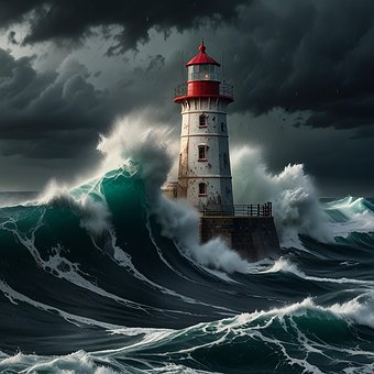 Free Ai Generated Lighthouse illustration and picture