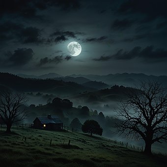 Free Ai Generated Hills illustration and picture