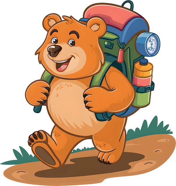 Free Bear Backpack illustration and picture