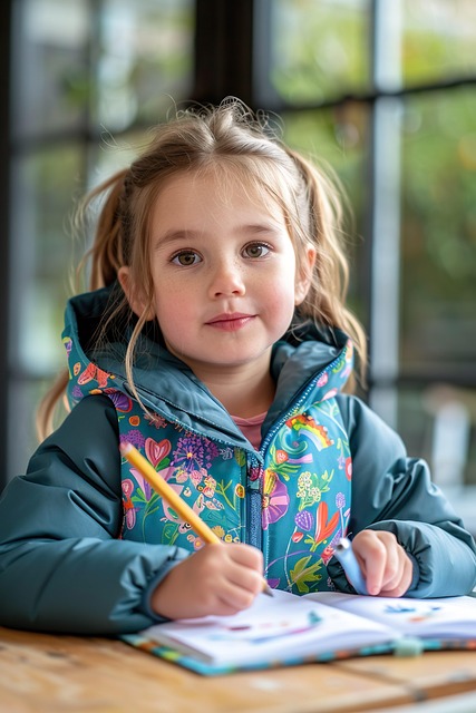Download free HD stock image of Ai Generated Little Girl Free ai generated little girl student illustration