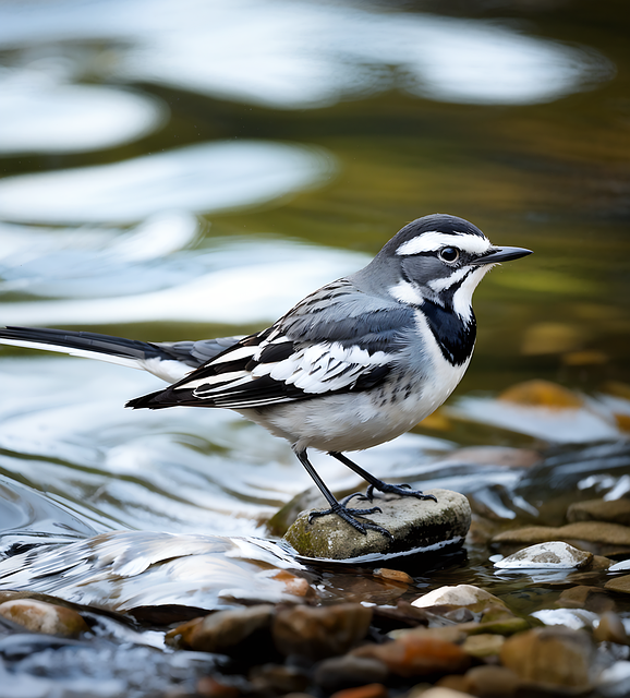 Ai Generiert, Vogel, Bachstelze