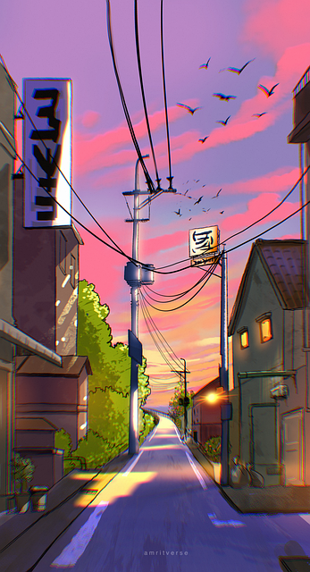 Free Lofi Art Aesthetic illustration and picture