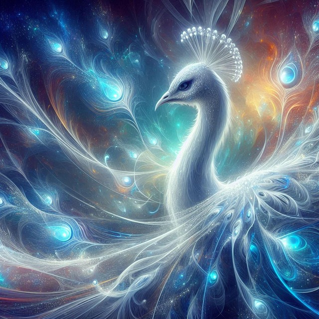 Free Ai Generated Peacock illustration and picture