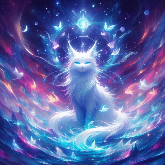 Free Ai Generated Cat illustration and picture