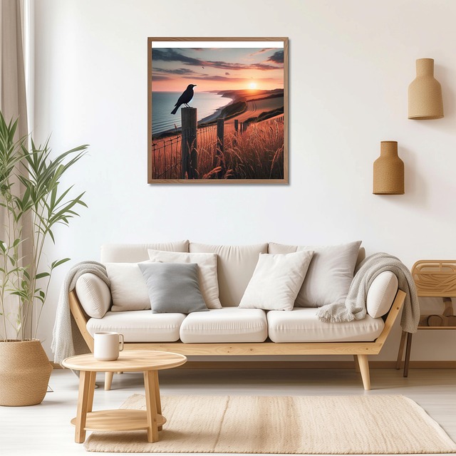 Free living room interior design modern illustration
