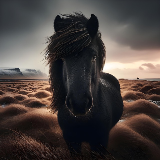 Free ai generated horse animal illustration