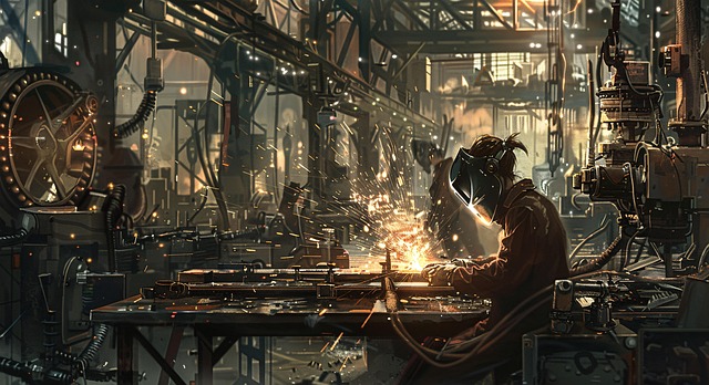 Ai Generiert, Schweißen, Industriell
