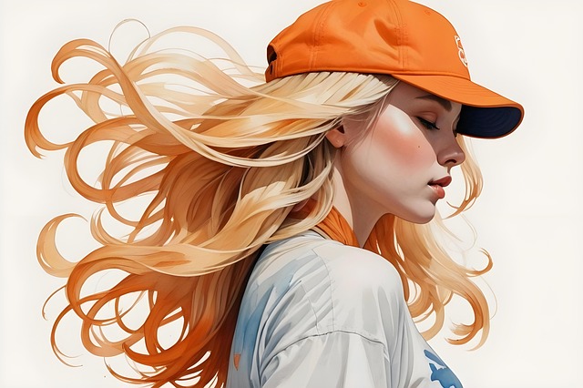 Download free HD stock image of Ai Generated Woman Free ai generated woman redhead illustration