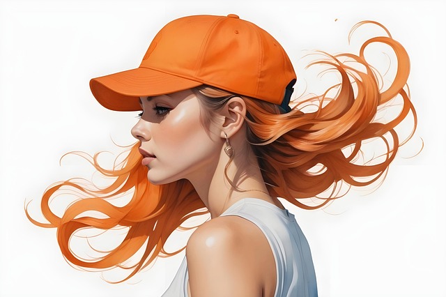 Download free HD stock image of Ai Generated Woman Free ai generated woman redhead illustration