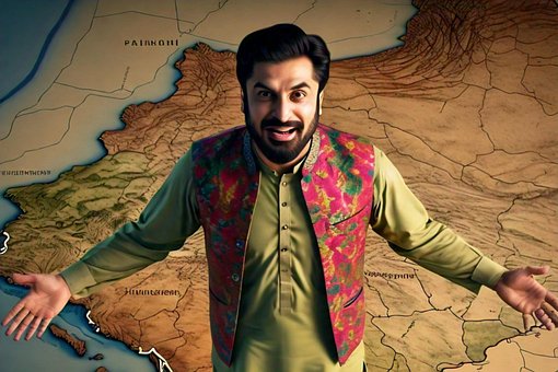 Kort, Pakistan, Jorden, Verden, Globus