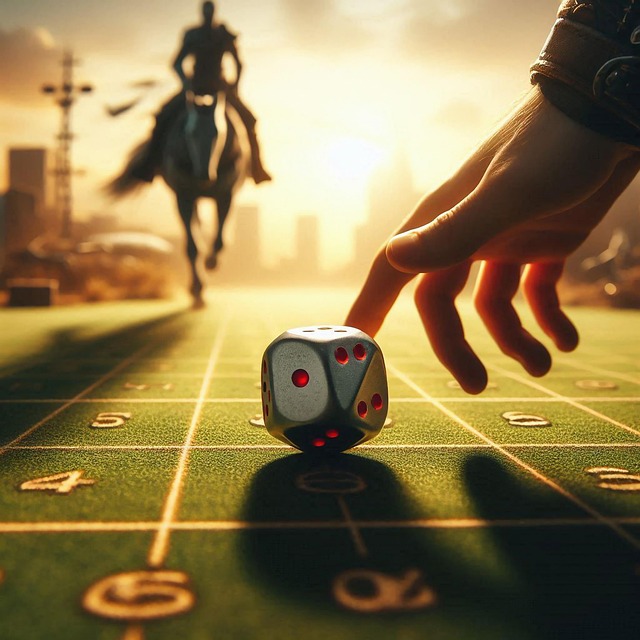 Free ai generated dice game illustration