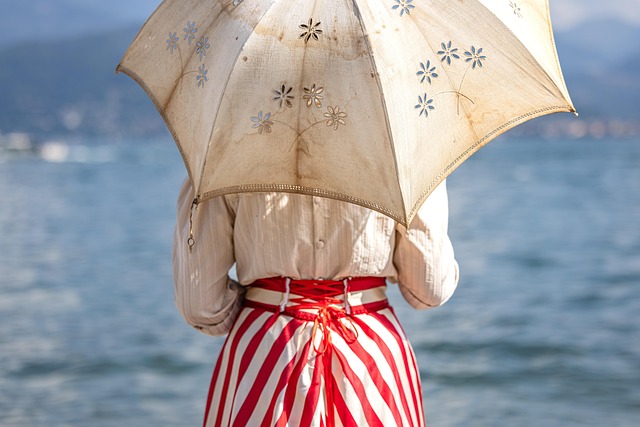 Free Girl Umbrella photo and picture