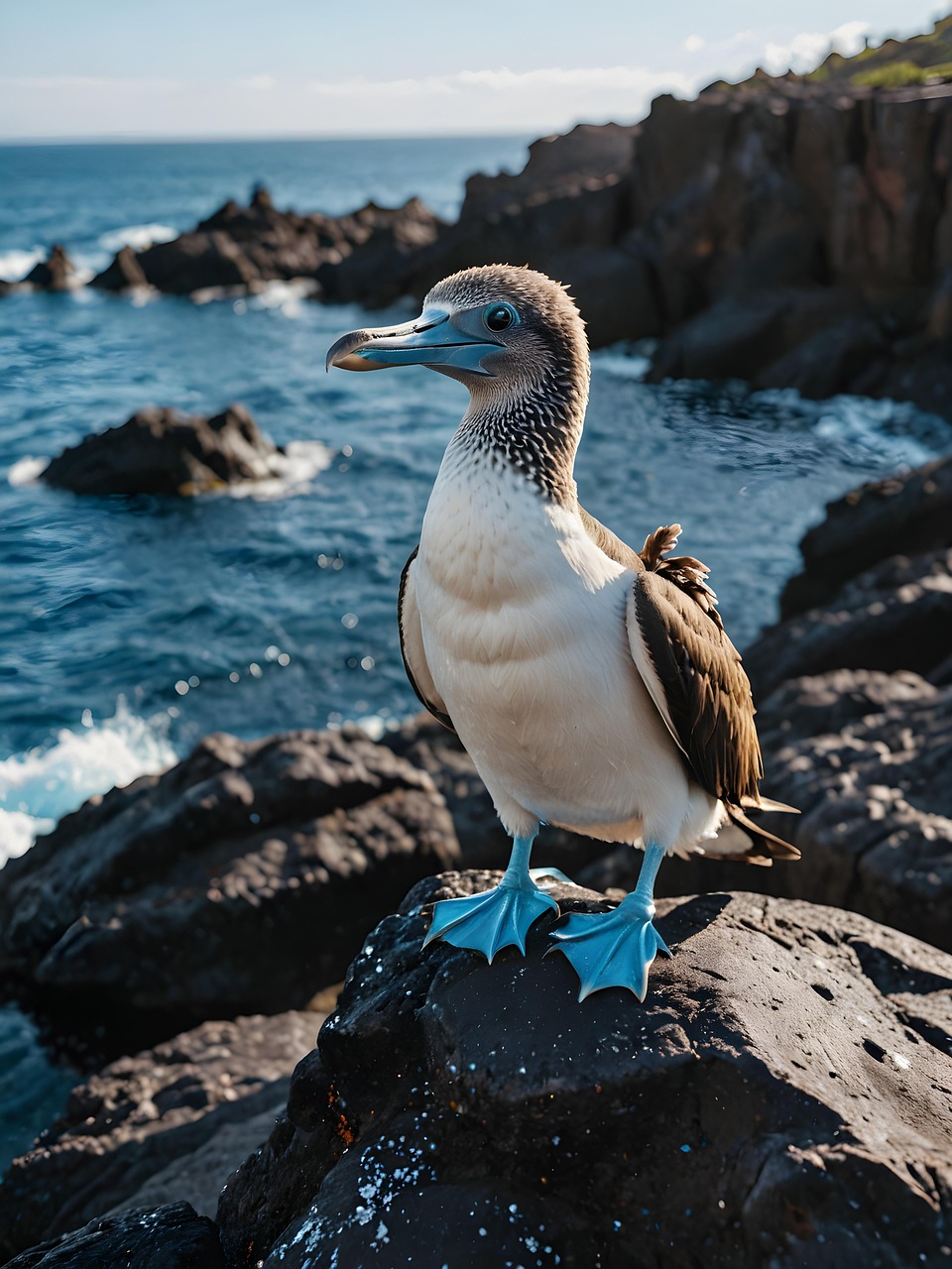 アオアシカツオドリ 海鳥 野生動物 - Pixabayの無料画像
