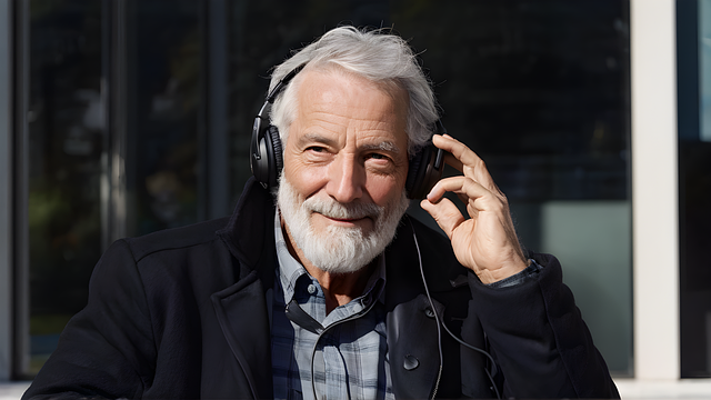 Free elderly tech adoption senior technology older adults using tech illustration
