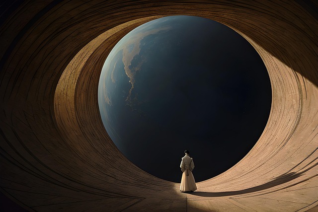 Free ai generated sci-fi fantasy illustration