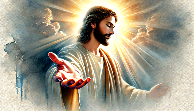  Foto zu Download Ai Generated, Jesus, Christ. Royalty-Free Stock Illustration 
