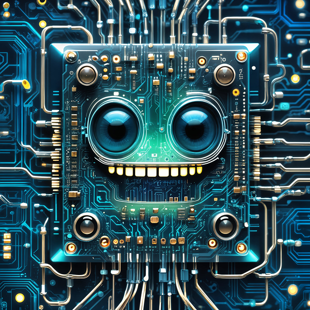 Download free HD stock image of Ai Generated Chip Free ai generated chip central processor illustration