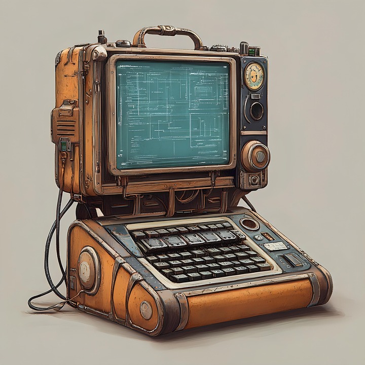 Download Ai Generated, Computer, Vintage. Royalty-Free Stock ...