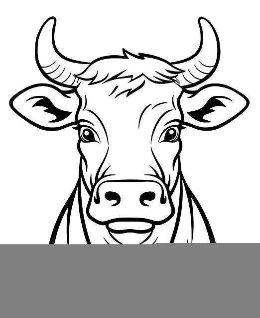 Free Silhouette Bull illustration and picture