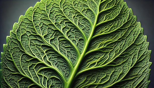 Ai Generiert, Blatt, Vene, Pflanzen