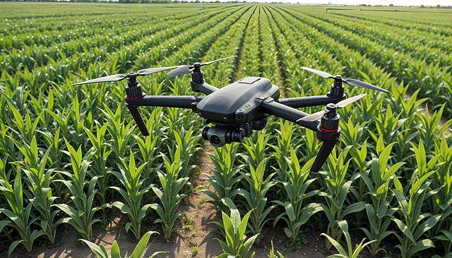 Free drone ai generated agriculture illustration