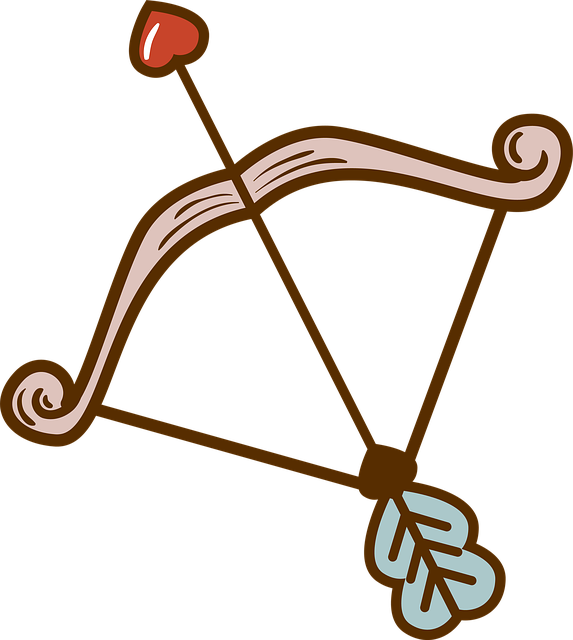 Free bow and arrow bow arrow illustration