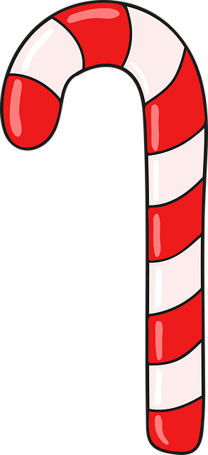 Free candy cane candy sweet illustration