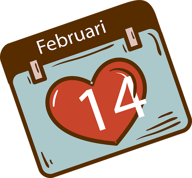 Free Valentine'S Day Calendar illustration and picture