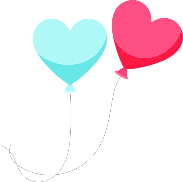 Amor, Globos, Romántico, Amar El Arte