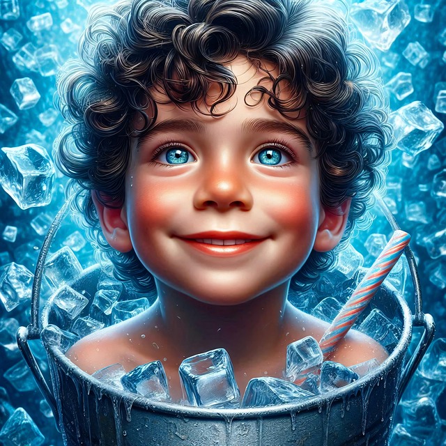 Download free HD stock image of Ai Generated Ice Bucket Free ai generated ice bucket ice illustration