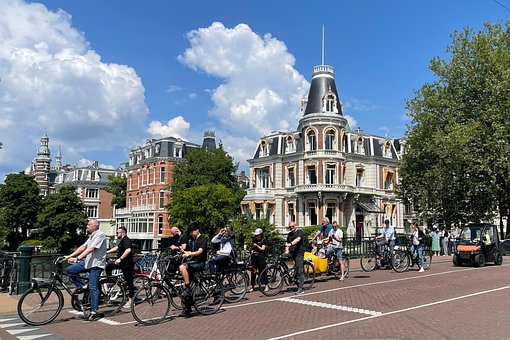 Amsterdam, Cykling, Cykel, Dyrke Motion