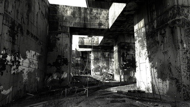 Free dirty architecture ruined illustration