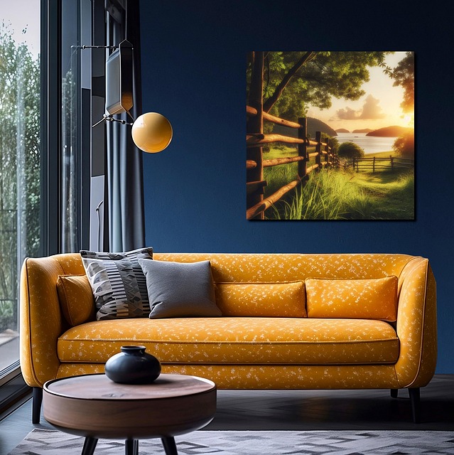 Free living room studio path illustration