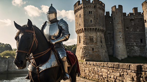 Free Ai Generated Medieval Knight illustration and picture