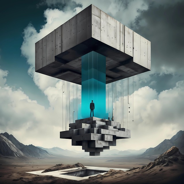 Free abstract design surreal illustration