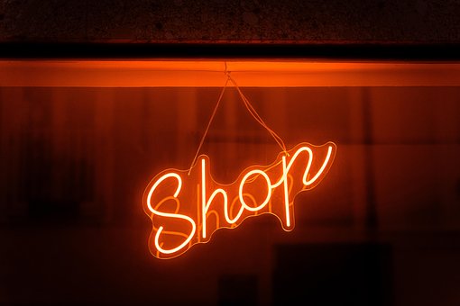 Free Shop Neon Light photo and picture