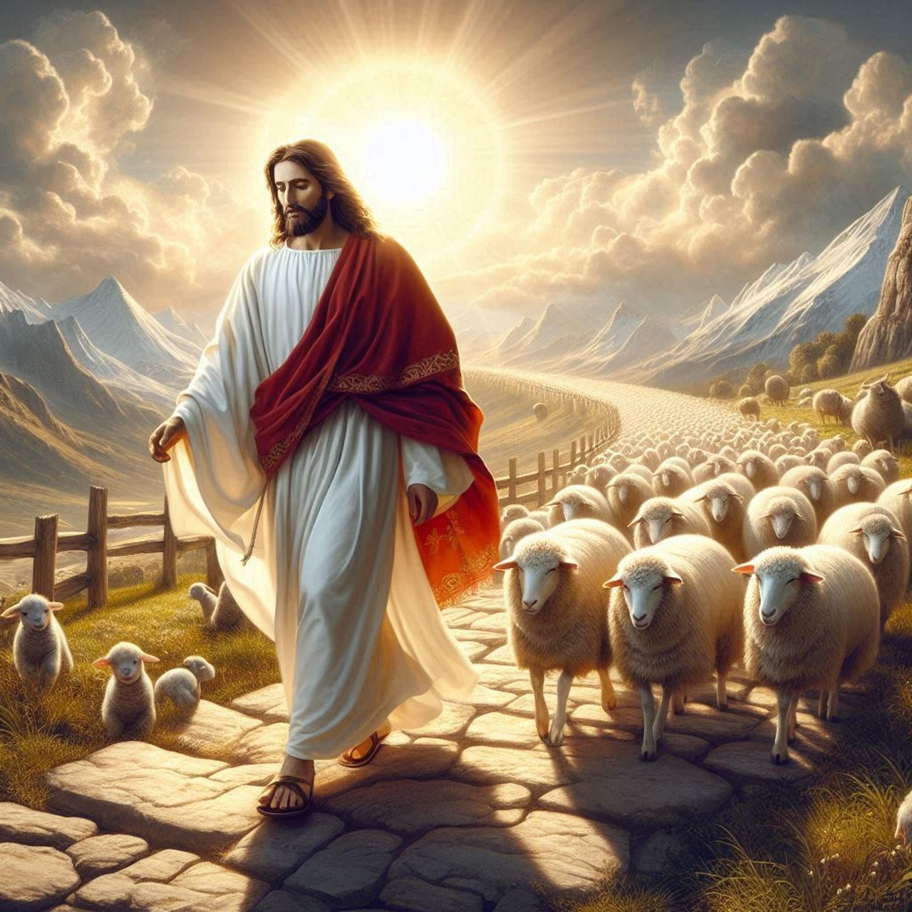 Jesus - free online jigsaw puzzle photo
