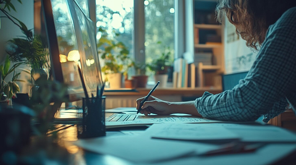 Kontor, Arbejdsområde, Arbejder