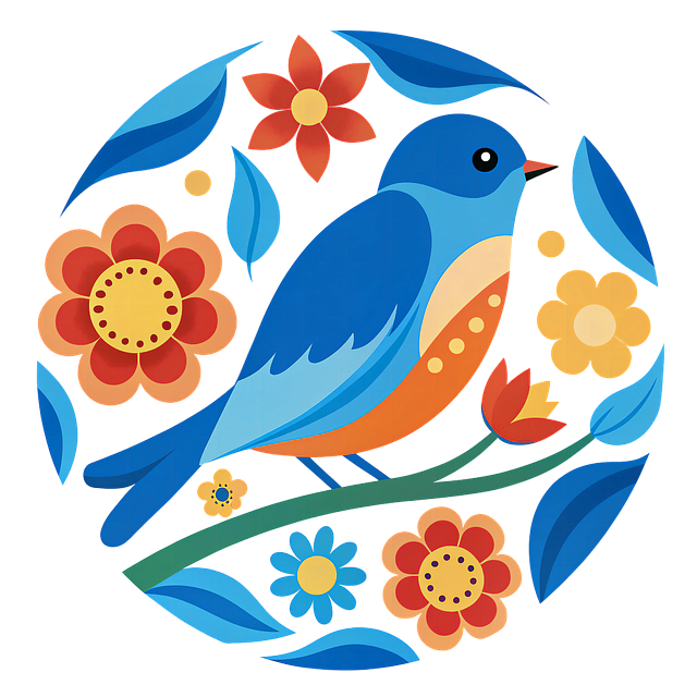 Free ai generated bird nature illustration