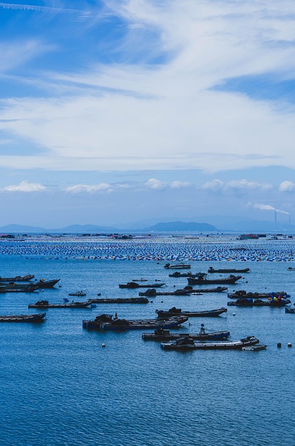 Mar, Oceano, Nanao, Ilha, Navio, Barco