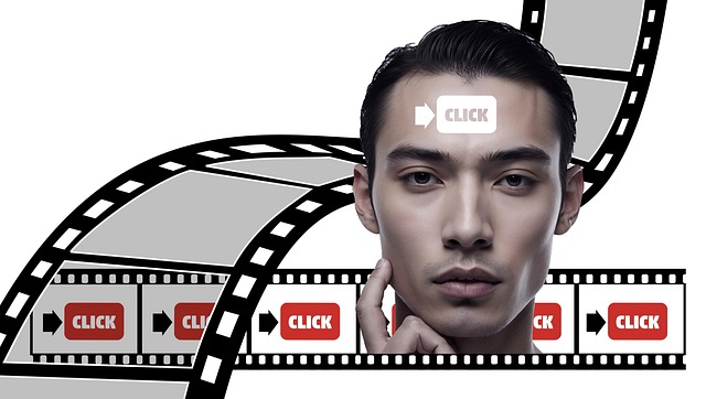 Free influencer video film illustration