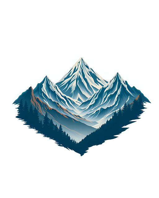Download free HD stock image of Ai Generated Mountains Free ai generated mountains nature illustration