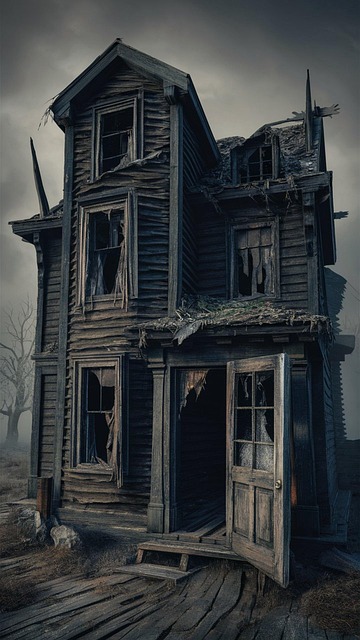 Ai Generiert, Haus, Grusel, Halloween